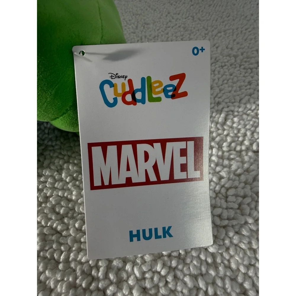 Disney CUDDLEZ Marvel Hulk Plush Pillow Stuffed Toy‎ NWT
